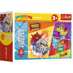 Пазли картонні (3-4 роки) Trefl "Таємний шпигун" /  (56031)(Міні - Максі)(21118)