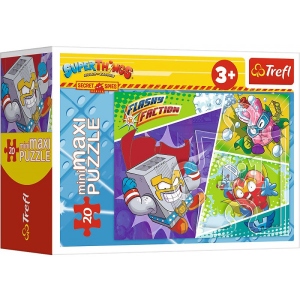Пазли картонні (3-4 роки) Trefl "Таємний шпигун" /  (56031) (Міні - Максі)(21119)