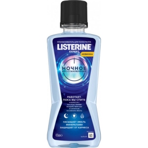 Ополіскувач для порожнини рота Listerine Ночное восстановление 400 мл (3574661401188)