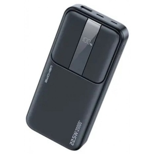 Батарея мобільна WK WP-303 Gonen 20000mAh Black (6941027631638)