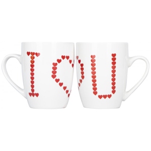 Набір чашок Keramia I love you 2 шт. 360 мл