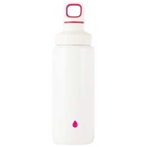 Пляшка для води Tefal K3194512 Drink2go Light Steel 0,6 л White/Pink інтернет-магазин