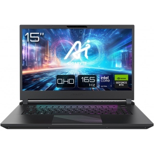 Ноутбук ігровий Gigabyte Aorus 15 BKG 2024 (AORUS 15 BKG-13KZ754SH) Shadow Black
