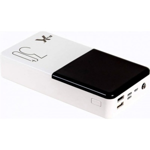 Батарея мобільна PowerX Q500 30000mAh LCD Screen White (1283126562334)