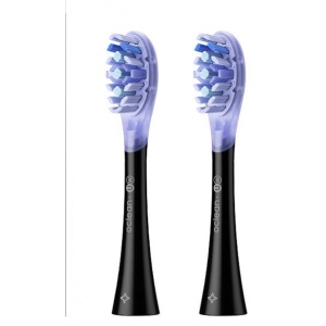 Насадка для зубної щітки Oclean UW02 B02 Ultra White Brush Head Black 2 шт. (6970810553550)