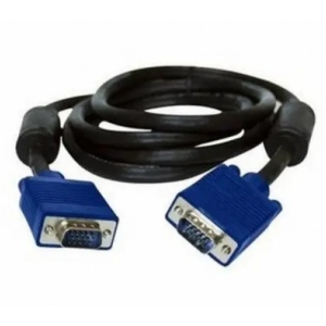 асортимент Кабель Gresso V4002 VGA - VGA (F/F) з 2-ма фер. кільцями 5m Black/Blue (2000700002289)