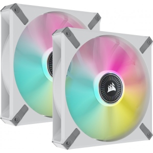 Процесорний кулер Corsair iCUE ML140 RGB Elite Premium Dual Pack (CO-9050119-WW)