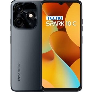 Смартфон Tecno Spark 10c 4/128GB Meta Black (KI5k)