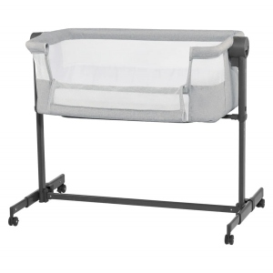 Колиска-люлька приставна Kinderkraft Neste Up 2 Light Grey (KLNEUP02LGR0000)