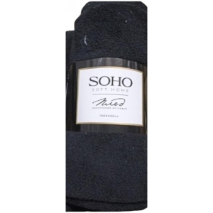 Плед полуторний SOHO 150х200 см Black (1093К) замовити в Україні