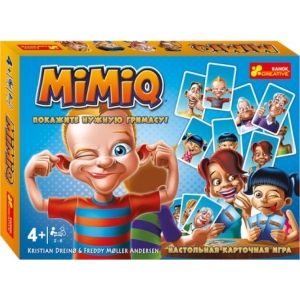 Настільна гра карткова (3-4 роки) Ranok-Creative Mimiq, рус. (309673)