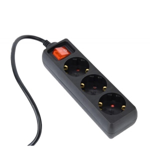 Мережевий фільтр EnerGenie 3 роз. 0.6 м (EG-PSU3-01)