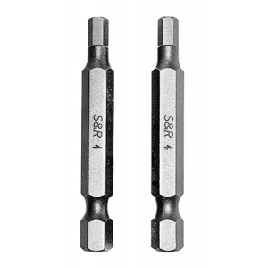 порівняти ціни на Біта для викрутки S&R Hex4 x 50 мм 2 шт. (152050414)