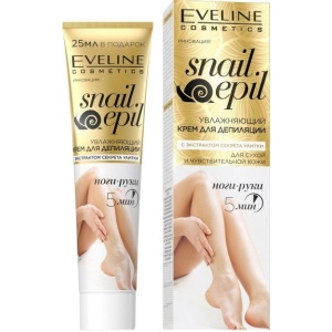 замовити Крем для депіляції EVELINE Snail Epil 9в1 зволожуючий 125 мл (5901761987256)
