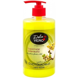 Рідке мило для рук Dolce Vero Фисташковый чиз-кейк 500 мл (4820091143501)