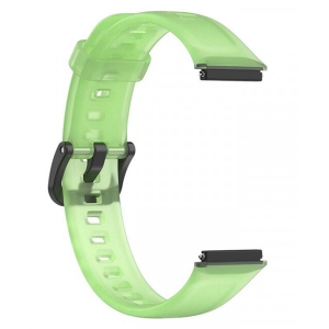 Ремінець для фітнес-браслету BeCover Crystal Style for Huawei Band 7/Honor Band 7 Green (709430)