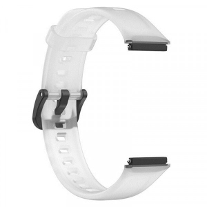 Ремінець для фітнес-браслету BeCover Crystal Style for Huawei Band 7/Honor Band 7 White (709436)