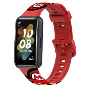 Ремінець для фітнес-браслету BeCover Modern Style for Huawei Band 7/Honor Band 7 Mario (709453)