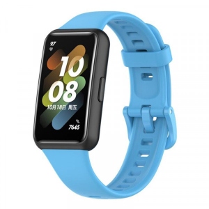 Ремінець для фітнес-браслету BeCover for Huawei Band 7/Honor Band 7 Blue (709458)