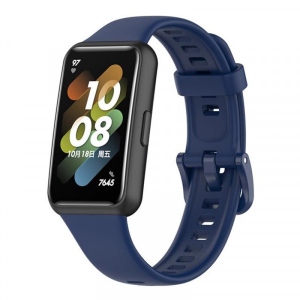 Ремінець для фітнес-браслету BeCover for Huawei Band 7/Honor Band 7 Deep Blue (709460)