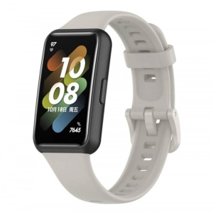 Ремінець для фітнес-браслету BeCover for Huawei Band 7/Honor Band 7 Gray (709462)