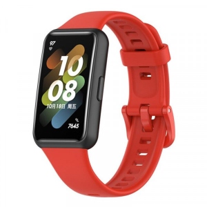 Ремінець для фітнес-браслету BeCover for Huawei Band 7/Honor Band 7 Red (709466)