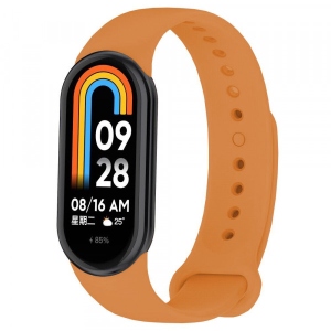 Ремінець для фітнес-браслету BeCover for Xiaomi Mi Smart Band 8 Apricot (709375)