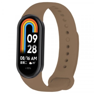 Ремінець для фітнес-браслету BeCover for Xiaomi Mi Smart Band 8 Brown (709381)