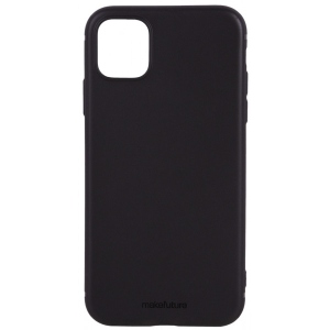 Чохол для смартфону MakeFuture Skin Case Apple iPhone 11 Black (MCS-AI11BK)