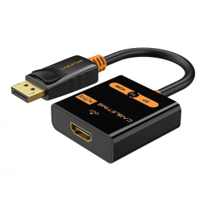 Кабель Cabletime DisplayPort - HDMI (M/F) 0.2m Black (CP20B)