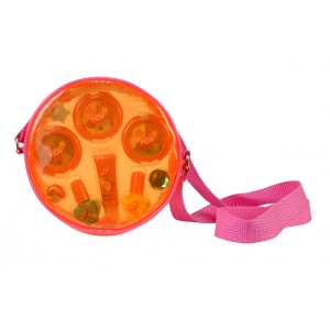 Сумочка-косметичка Markwins Pop Neon Orange + набор косметики (1539013E)