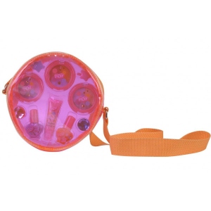 Сумочка-косметичка Markwins Pop Neon Pink + набор косметики (1539012E)