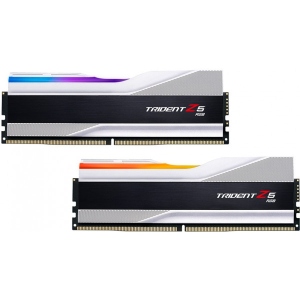 Память DDR G.Skill DDR5 2x16GB/5600 Trident Z5 RGB Silver (F5-5600J3636C16GX2-TZ5RS)