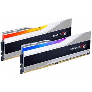 Память DDR G.Skill DDR5 2x16GB/6000 Trident Z5 RGB Silver (F5-6000J4040F16GX2-TZ5RS)