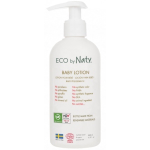 Молочко і лосьйони для тіла дитячі Eco By Naty Органічний лосьйон 200 мл (245593)
