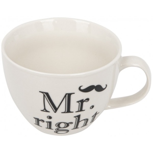 Чашка Keramia Mr. Right 520 мл (21-279-083) купити в Києві