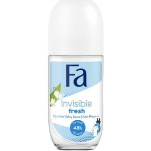 Дезодорант кульковий Fa Invisible Fresh 50 мл (9000101251401)