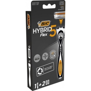 Станок чоловічий BIC Flex 5 Hibrid с 2 сменными картриджами (​3086123644922)
