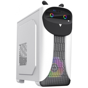 Корпус Gamemax ATX без блока живлення ini Tower MB:Micro-ATX Mini-ITX CUTEOWL White-Black