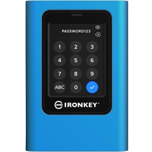 SSD-накопичувач зовнішній Kingston Portable USB 960GB Kingston IronKey Vault Privacy 80 (IKVP80ES/960G)