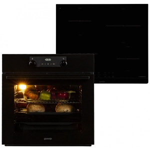 Уцінка - Дух.шафа + індукційна поверхня Gorenje BOS737E10BG + IT40SC #