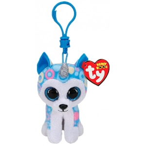 М'яка іграшка глазастик TY Beanie Boo's Хаскі з рогом "HELENA" 12см (35235)