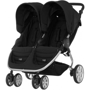 Коляска для двійні прогулянкова Britax-Romer B-AGILE DOUBLE Cosmos Black (2000033222)