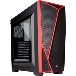 Корпус Corsair Carbide SPEC-04 Windowed Black/Red (CC-9011107-WW) без БП