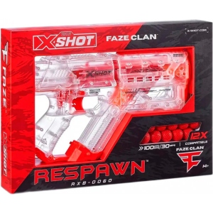 Бластер багатозарядний ZURU X-SHOT Chaos FAZE Respawn (12 кульок) (36499)