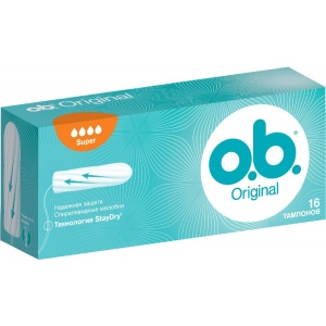 Тампони гігієнічні o.b. Original Super 16 шт. (3574660089332)