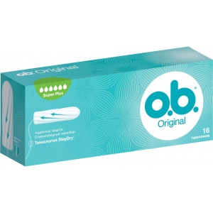 Тампони гігієнічні o.b. Original Super plus 16 шт. (3574660089356)