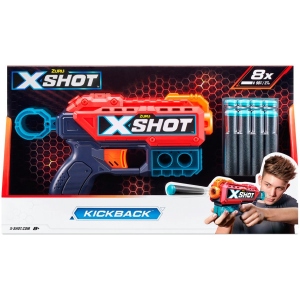 Бластер однозарядний ZURU X-Shot Red EXCEL Kickback (8 патронів) (36184R)