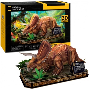 3D пазли Cubic Fun National Geographic Dino "Трицератопс" (DS1052h) в Україні