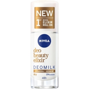 Дезодорант кульковий NIVEA антіперсп Перший Б'юті Еліксир Dry 40мл